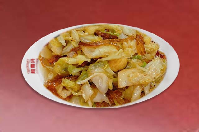 超意兴菜品-甘蓝炒粉丝
